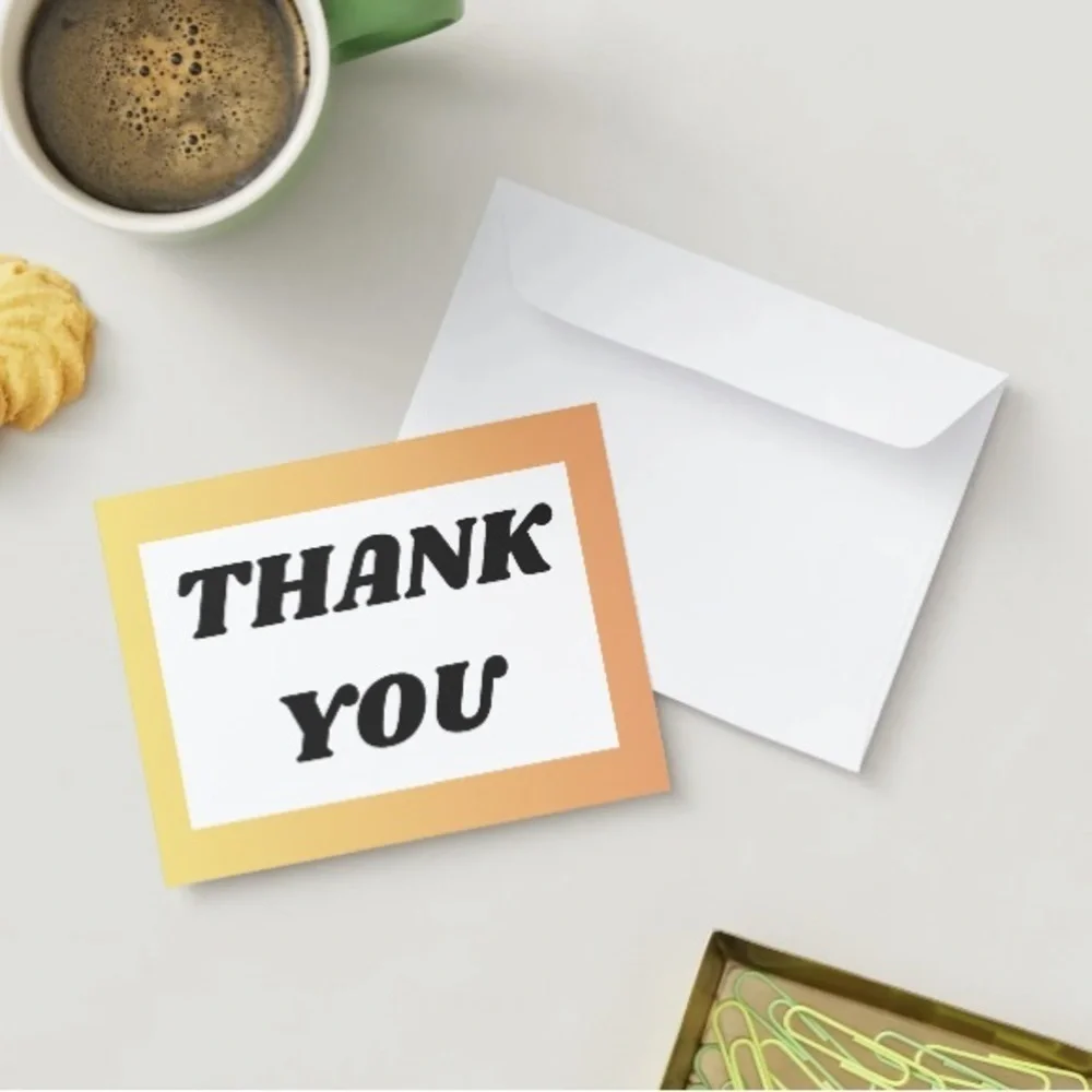 Set of 10 Thank You Post Cards
